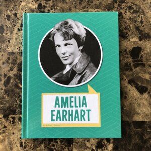 Amelia Earhart by Erika L Sho(Hardback) Biographies 2021 Large Font Illustrated